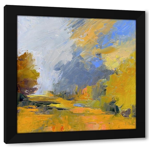 Toby Gordon 12x12 Black Modern Wood Framed Wall Art Titled - Changes