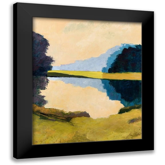 Gordon, Toby 12x14 Black Modern Framed Museum Art Print Titled - Local Reflections