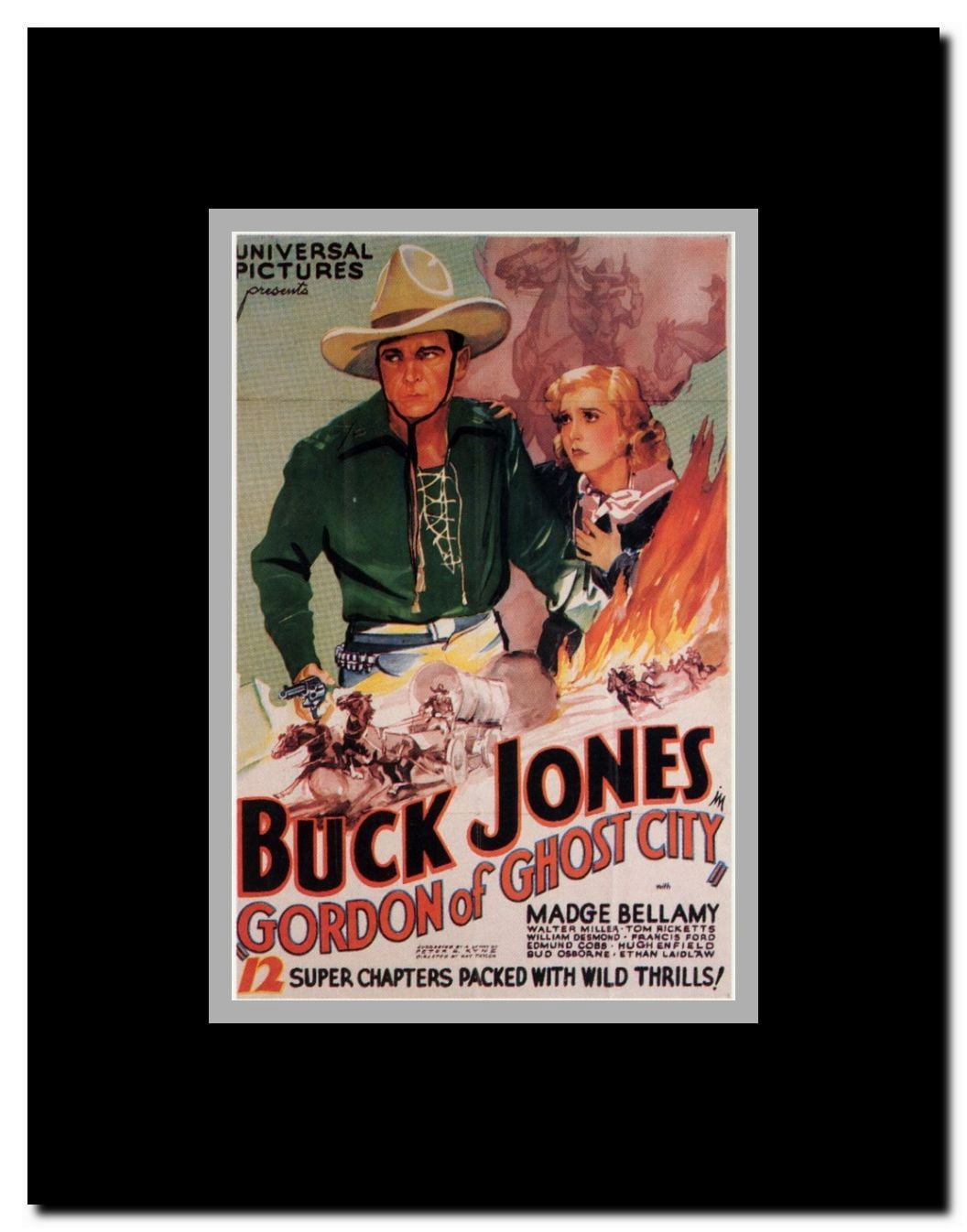 Gordon of Ghost City Framed Movie Poster