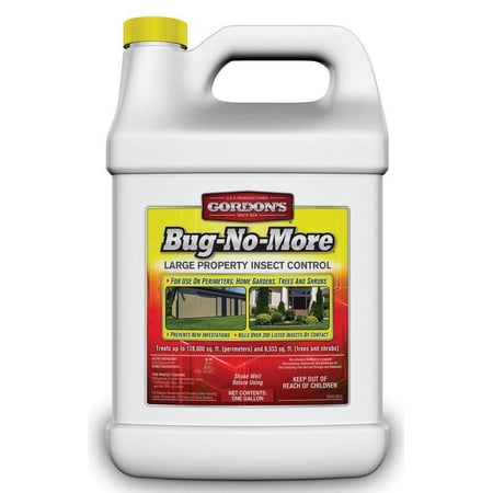 Gordon's 7241072 Bug-No-More Insect Control, Liquid, Spray Application, 1 gal
