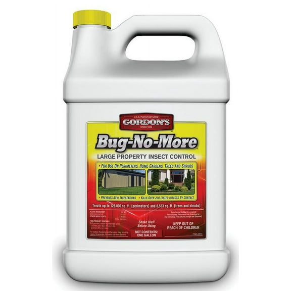 Gordon's 7241072 Bug-No-More Insect Control, Liquid, Spray Application, 1 gal