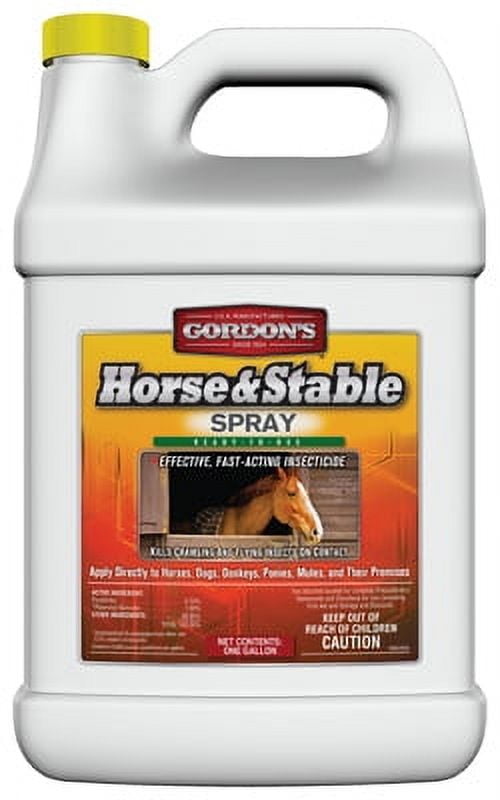 Gordon's Gallon Ready To Use Horse & Stable Spray Water Based Pyrethri