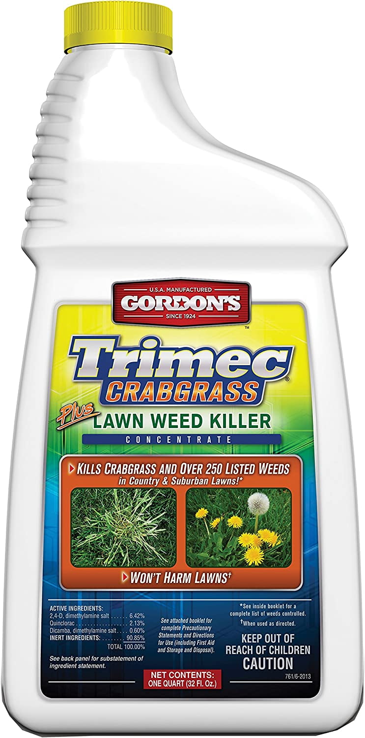 GORDON'S Trimec Plus Lawn Control: Weed & Grass Killer Concentrate, 1 ...