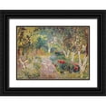 thumbnail image 1 of Gore, Spencer Frederick 14x11 Black Ornate Wood Framed with Double Matting Museum Art Print Titled - A Woodland Park, 1 of 4