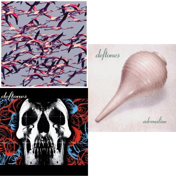 Deftones & Gore (White LP Vinyl) & Adrenaline