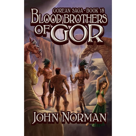 Gorean Saga Blood Brothers of Gor, Book 18, (Paperback)