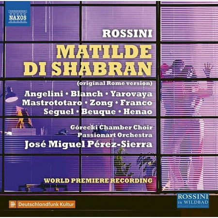 Gorecki Chamber Choir Krakow Passionart Orchestra Krakow Perez-Sierra - Matilde Di Shabran - Music & Performance - CD