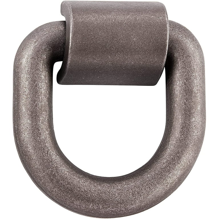 Goreks Weld on D Ring Mount 1 Inch Tie Down Anchor with Bracket, 47,000  Pounds Break Strength | for Trailers, Trucks, and Cargo Tie Downs (Pack of  1)