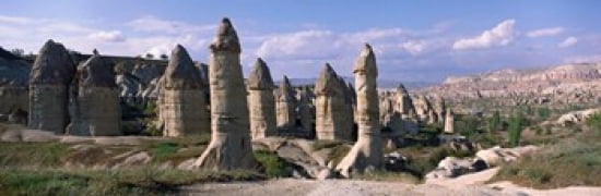 Goreme Cappadocia Turkey Canvas Art - Panoramic Images (36 x 12)