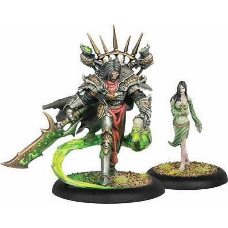 Goreshade the Bastard and Deathwalker Warcaster Unit Cryx