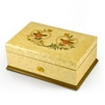 thumbnail image 1 of Gorgeous 50 Note Swiss Egg Shell Double Heart and Roses Inlay Grand Music Box - Eine Klein Natchmusik, 1 of 2