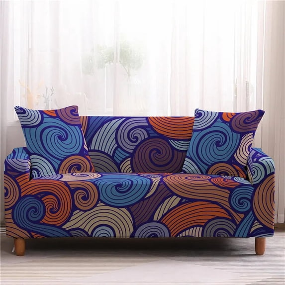 Gorgeous Abstract Art Pattern Sofa Cover Polyester All-inclusive Living Room Bedroom Sofa Towel Home Decoration Housse Canapé