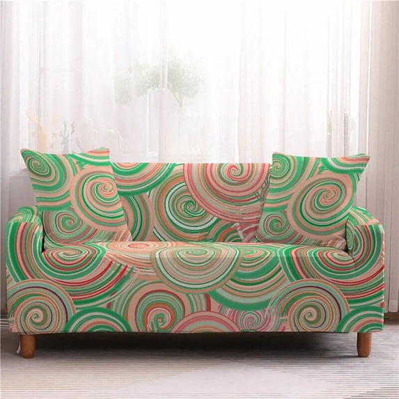 Gorgeous Abstract Art Pattern Sofa Cover Polyester All-inclusive Living Room Bedroom Sofa Towel Home Decoration Housse Canapé