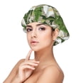 thumbnail image 1 of Gorgeous Calla Lily Flowers Silk Bonnet for Sleeping Women Men, Adjustable Elastic Satin Bonnet Bonnet for Sleeping, Soft Similar Silk Curly Cuteness Hair Bonnet for Sleeping, 1 of 7