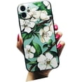 thumbnail image 1 of Gorgeous Floral Embossed Design Soft TPU Phone case for iPhone 14 13 12 11 8 7 6 S X XS XR Plus Pro Max Mini Protective Cover Charming Thin Light Drop Proof Bumper(Green,XS MAX), 1 of 8