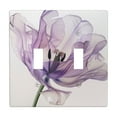 thumbnail image 1 of Gorgeous Flower Purple Switch Cover Decorative Wall Plate, 1 of 5