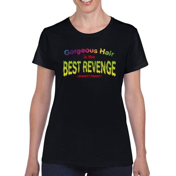 Gorgeous Hair. Best Revenge. T-Shirt Women -Manic Panic®, Female Large