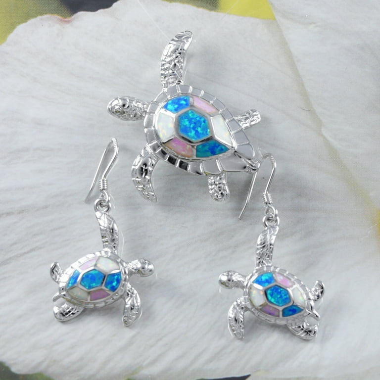 Triple Turtle Gemstone Pendants Triple Turtle Gemstone Pendants