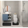 thumbnail image 1 of Gorgeous Home Linen 2-Piece Chenille Bathroom Rug Set, Non-Slip Contour & Shower Mats, 1 of 1