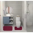 thumbnail image 1 of Gorgeous Home Linen 2-Piece Chenille Bathroom Rug Set, Non-Slip Contour & Shower Mats, 1 of 1