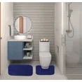 thumbnail image 1 of Gorgeous Home Linen 2-Piece Chenille Bathroom Rug Set, Non-Slip Contour & Shower Mats, 1 of 1