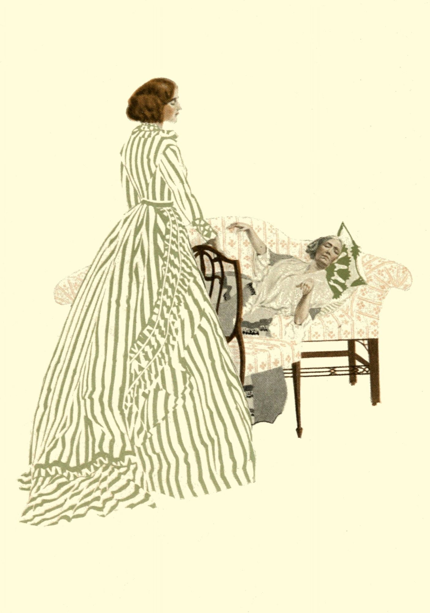 Gorgeous Isle 1908 I never want to see you again Canvas Art - Clarence Coles Phillips (18 x 24)