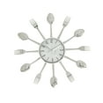 thumbnail image 1 of Gorgeous Metal Kitchen Wall Clock, 1 of 3