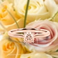 thumbnail image 1 of Gorgeous Minimalist 1.00 Carat Round Cut Morganite Solitaire Engagement Ring, Wedding Ring In 10K Solid Rose Gold, Gift For Her,Promise Ring, Anniversary Ring, 1 of 3