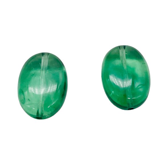 Gorgeous Natural Blue Fluorite Beads Natural Fluorite | 14x10x6mm | 2 Beads |