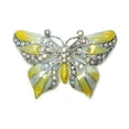 thumbnail image 1 of Gorgeous Rhinestone Crystal Enamel Butterfly Pin Brooch, 1 of 3