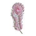 thumbnail image 1 of Gorgeous Rhinestone Crystal Peacock Feather Hair Barrette, 1 of 2
