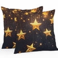 thumbnail image 1 of Gorgeous Star Outdoor Pillow Covers Pack of 2 Starry Sky Dream Fantasy Waterproof Throw Pillow Covers Decorative Cushion Cases for Patio Garden Tent Balcony Couch 26x26 inch, 1 of 8