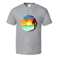 thumbnail image 1 of Gorgeous Tropical Beach Tee Novelty Tropical Palm Trees Tshirt Summertime Lover T Shirt, 1 of 1