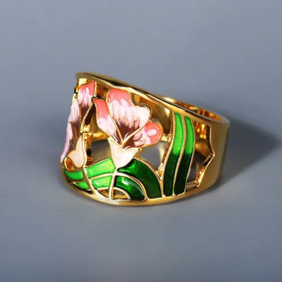 Gorgeous Wedding Anniversary Gifts 18k Yellow Gold Plated Rings Jewelry Sz 6-10