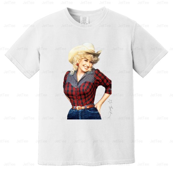 Gorgeous Western Style Country Music Icon Legend Diva Comfort Color T-Shirt Unisex, up to 4XL