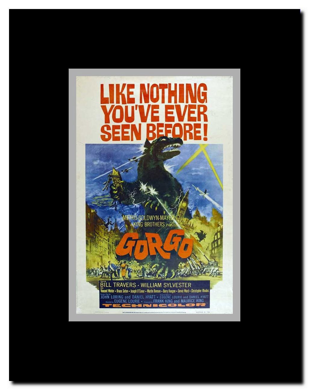 Gorgo Framed Movie Poster