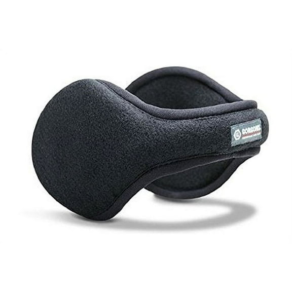 Gorgonz 180s Men's Performance Work Gear Basic Fleece Ear Warmers, Black