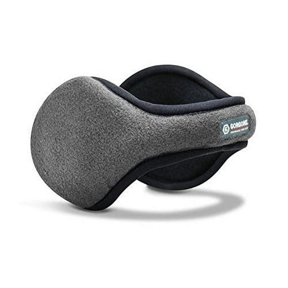 Gorgonz By 180s Men's Performance Work Gear Basic Fleece Ear Warmers (Gun Metal - Grey)