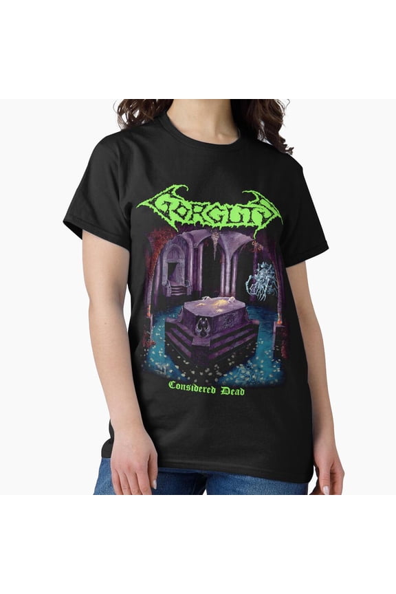 Gorguts Considered Dead Classic Old School Death Metal T-Shirt