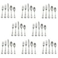 thumbnail image 1 of Gorham Blossom 18/10 Stainless Steel 40pc. Flatware Set (Service for Eight), 1 of 7