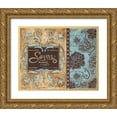 thumbnail image 1 of Gorham, Gregory 14x12 Gold Ornate Wood Framed with Double Matting Museum Art Print Titled - Savon de Paris, 1 of 4