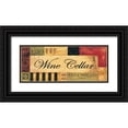 thumbnail image 1 of Gorham, Gregory 14x8 Black Ornate Wood Framed with Double Matting Museum Art Print Titled - Wine Cellar, 1 of 4