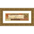 thumbnail image 1 of Gorham, Gregory 18x8 Gold Ornate Wood Framed with Double Matting Museum Art Print Titled - Dance Love Sing Live - special, 1 of 4
