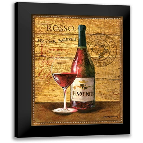 Gorham, Gregory 19x24 Black Modern Framed Museum Art Print Titled - Aged in Oak I
