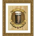 thumbnail image 1 of Gorham, Gregory 20x24 Gold Ornate Wood Framed with Double Matting Museum Art Print Titled - Crafted Beer, 1 of 4