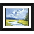 thumbnail image 1 of Gorham, Gregory 24x19 Black Ornate Wood Framed with Double Matting Museum Art Print Titled - Steigerwald Wildlife Refuge, 1 of 4