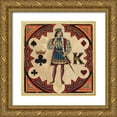thumbnail image 1 of Gorham, Gregory 26x26 Gold Ornate Wood Framed with Double Matting Museum Art Print Titled - King, 1 of 4