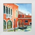 thumbnail image 1 of Gorham, Gregory 26x26 White Modern Wood Framed Museum Art Print Titled - Italian Scene III, 1 of 4