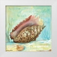 thumbnail image 1 of Gorham, Gregory 26x26 White Modern Wood Framed Museum Art Print Titled - Marine Life Motif V, 1 of 4