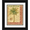 thumbnail image 1 of Gorham, Gregory 26x32 Black Ornate Wood Framed with Double Matting Museum Art Print Titled - Summer Palm II, 1 of 4